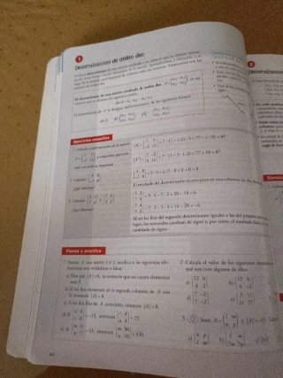 Matemáticas II. 2o de Bachillerato. No subrayado.