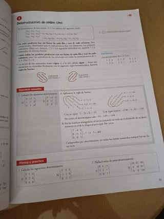 Matemáticas II. 2o de Bachillerato. No subrayado.