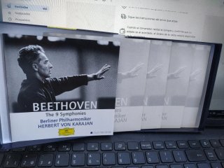 Beethoven: 9 Sinfonías - Von Karajan (5 CD)