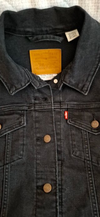 Cazadora Levi's Negra mujer