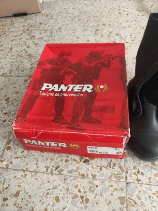 Botas de seguridad Panter Negras