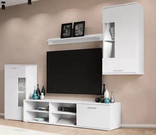 Conjunto Salón Blanco Moderno