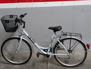 Bicicleta Paseo Di Terzo Mujer con Cesta