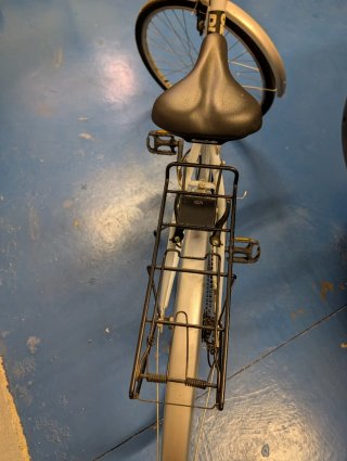 Bicicleta Paseo Di Terzo Mujer con Cesta