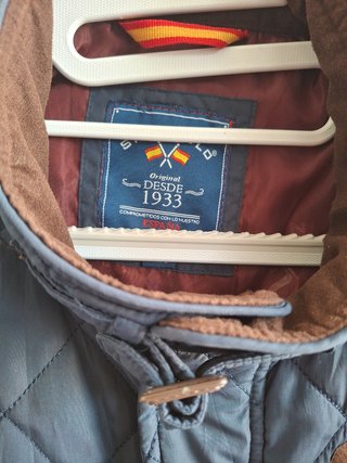 Chaqueta Española Azul y Marrón
