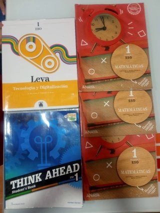 Libros de texto de 1° de ESO