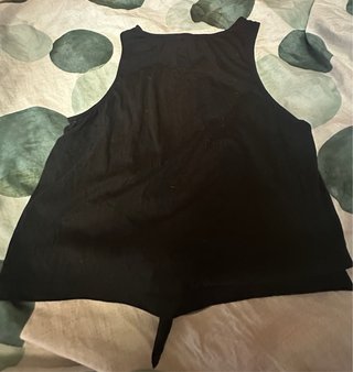 Top Minnie Mouse Negro Nudo