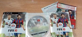 PS3 FIFA 10 con folletos