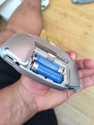 Nintendo Game Boy Advance Plata