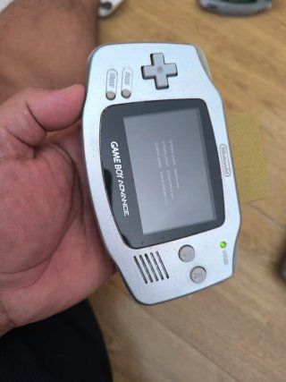 Nintendo Game Boy Advance Plata