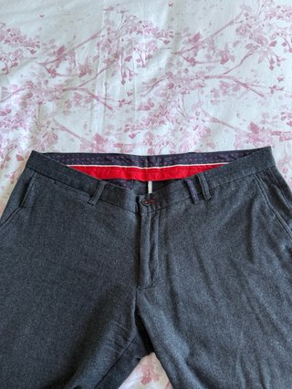 Pantalón El Ganso Talla 44 Gris
