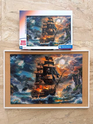 Puzzle Clementoni Piratas 300 Piezas