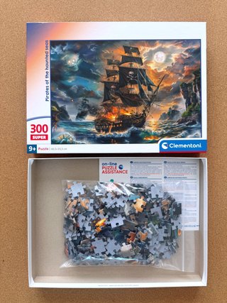 Puzzle Clementoni Piratas 300 Piezas
