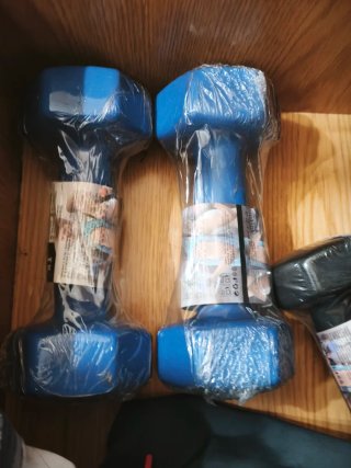 Coppia di manubri da 3 kg