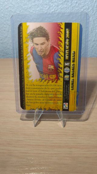 Cromo Messi Revelación 2007 - 2008
