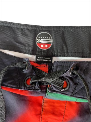 Bañador Oakley Boardshort Hombre Talla M 34 Negro