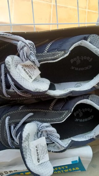 Zapatos de seguridad COFRA BRUSONI S1PS FO SR Azul