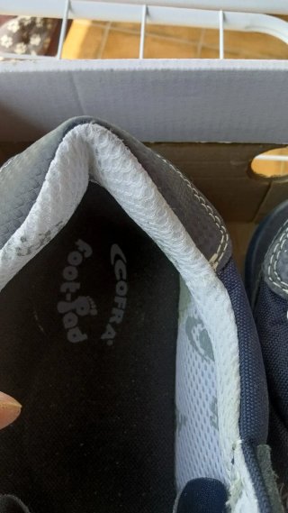 Zapatos de seguridad COFRA BRUSONI S1PS FO SR Azul