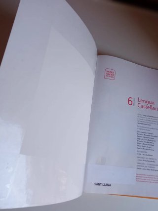 Libro Trimestre 1° Lengua castellana 6° Primaria