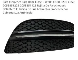 Rejillas Parachoque Delantero Mercedes Benz C W205