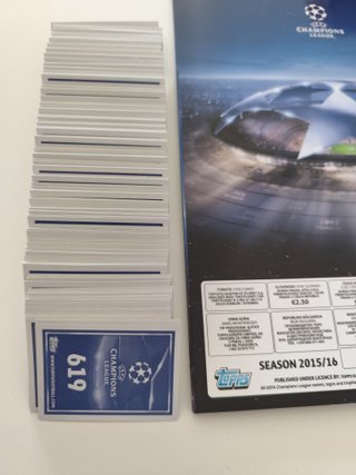 Colección completa Topps cromos UEFA 2015 2016