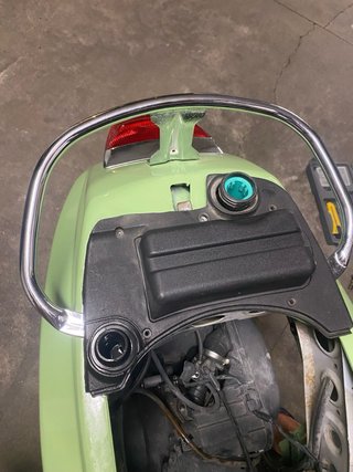 Asidero Vespa S50 Cromado
