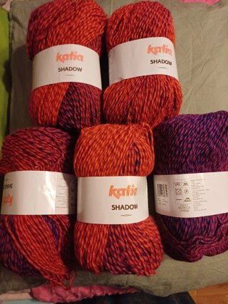 5 ovillos Katia Shadow 100g