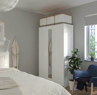 2 unidades Armario Blanco Ikea Brimnes