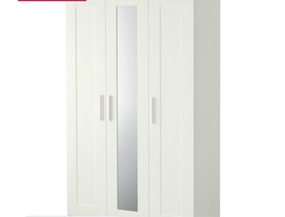2 unidades Armario Blanco Ikea Brimnes