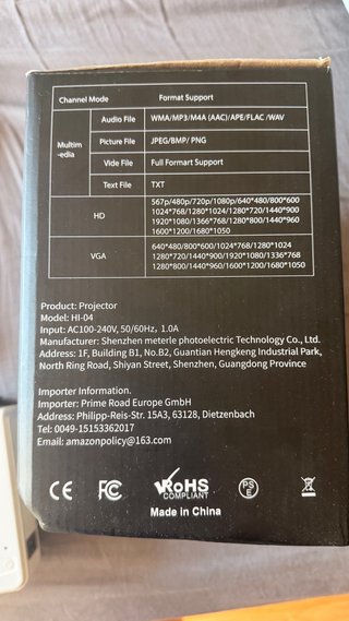 Proyector DR.Q HI-04 Full HD