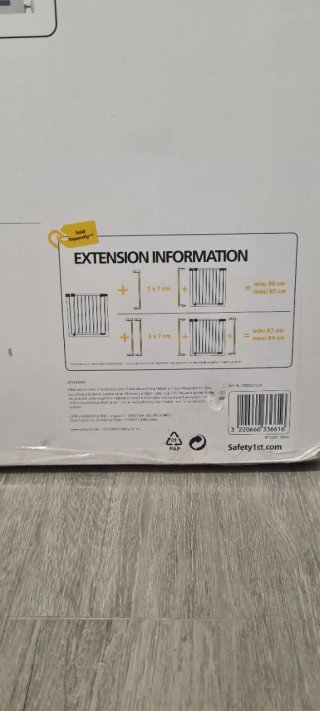 Barrera de seguridad para bebés