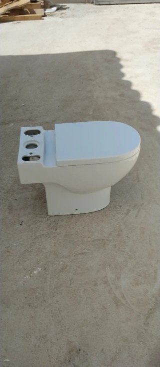 Taza Inodoro Roca Meridian+ Asiento+Tapa cisterna