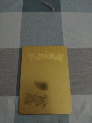 Carta Pokémon Pikachu EX Chapa