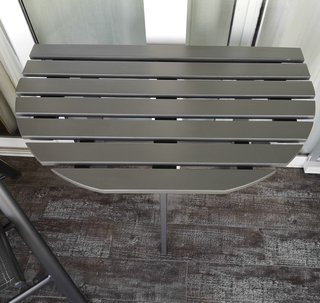 Mesa abatible Askholmen "tuneada"