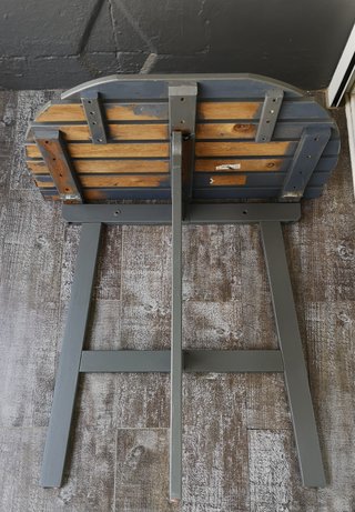 Mesa abatible Askholmen "tuneada"