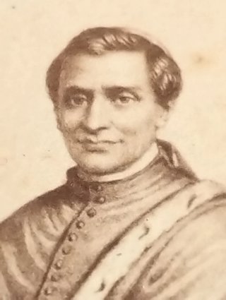 Antica foto Cardinale Giacomo Antonelli 1861