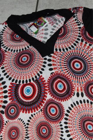 Mini Abito Fantasia Etnica / Mandala taglia XL