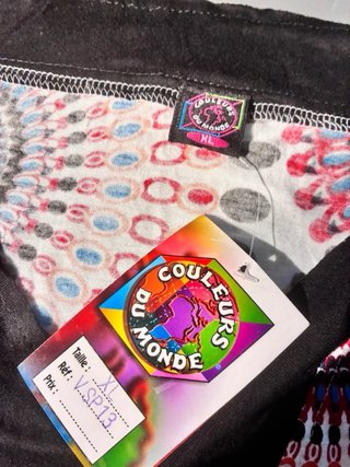 Mini Abito Fantasia Etnica / Mandala taglia XL