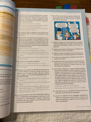 Economía de la empresa, 2 Bachillerato Savia