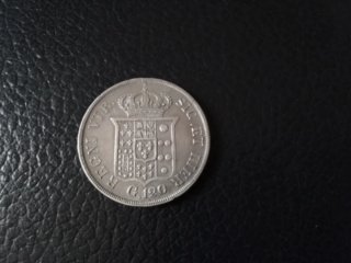 5) Piastra 120 grana Argento 1834