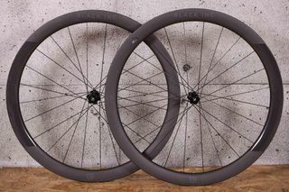 Ruote Carbonio Black Inc 45mm