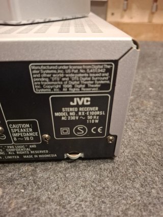 Home Cinema JVC Beige y Plata