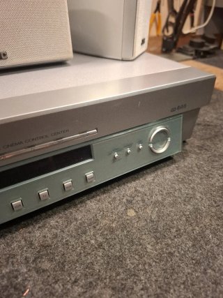 Home Cinema JVC Beige y Plata