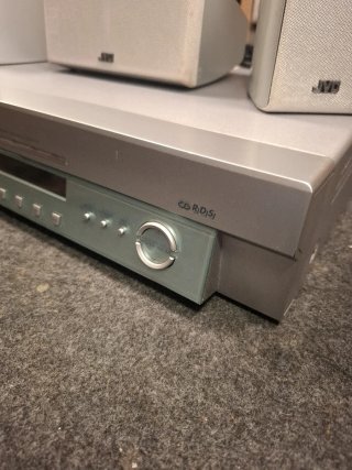 Home Cinema JVC Beige y Plata