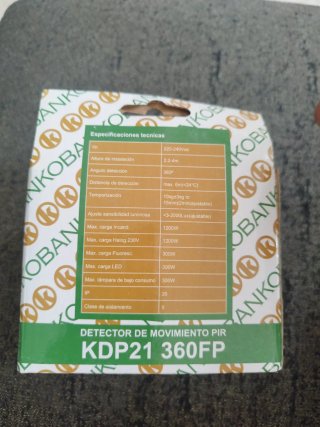 Detector Movimiento KDP21 360 FP