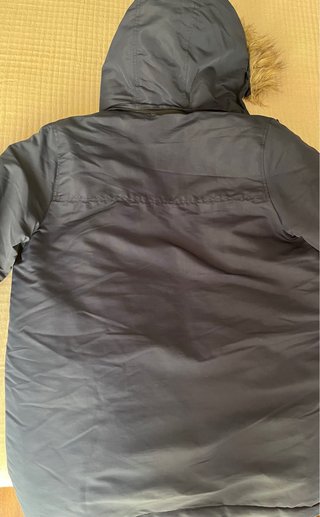 Parka azul marino pata chico