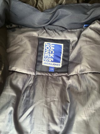 Parka azul marino pata chico