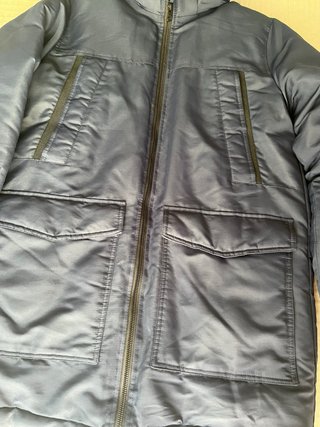 Parka azul marino pata chico