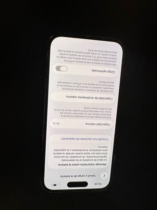 iPhone 14 Pro 74% Capacidad Batería