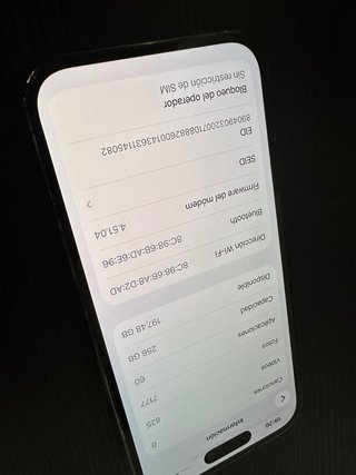 iPhone 14 Pro 74% Capacidad Batería